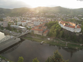 Preview webcam image Děčín - panorama