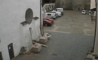 Preview webcam image Strakonice - castle courtyard