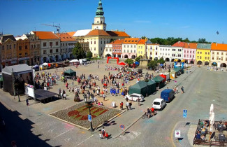 Preview webcam image Kroměříž - Large square