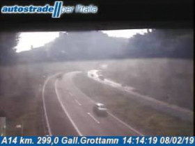 Preview webcam image Grottammare - A14 - KM 299,0