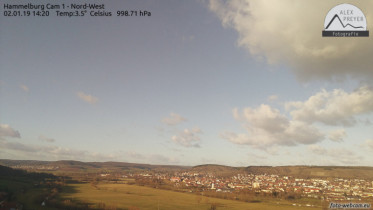 Preview webcam image Pfaffenhausen - Hammelburg and the Saale Valley