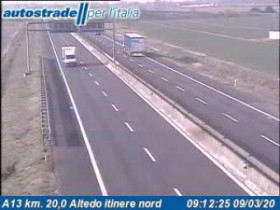 Preview webcam image Altedo - Traffic A13 - KM 20,0