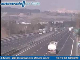 Preview webcam image Civitanova Marche - A14 - KM 263,8