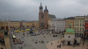 Preview webcam image Krakow - Rynek Główny