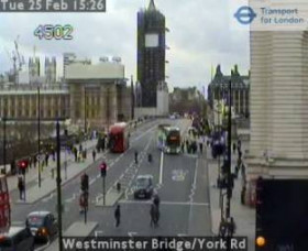 Preview webcam image London - Westminster Bridge/York Rd