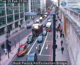 Preview webcam image London-Buckingham Palace Road-Eccleston Bridge