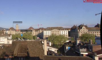 Preview webcam image Zurich - Hotel Alexander
