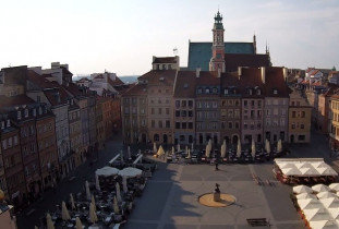 Preview webcam image Warsaw - Old Town Square