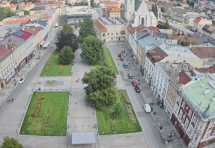Preview webcam image Prostějov - square