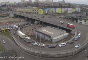 Preview webcam image Kyiv - Shulyavsky Bridge