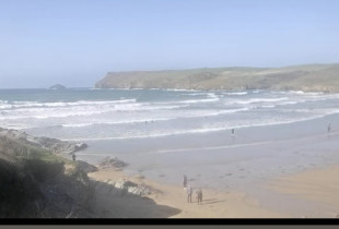 Preview webcam image Cornwall - Polzeath Beach