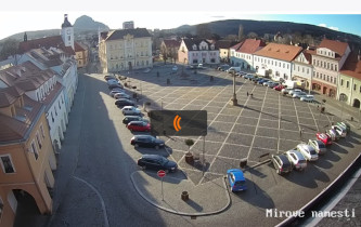 Preview webcam image Bílina - Mírové náměstí