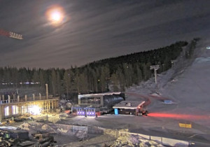 Preview webcam image Lapland - ski resort Levi