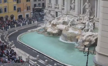Preview webcam image Trevi Fountain - Rome