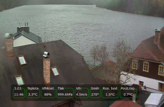 Preview webcam image Frymburk - Lipno