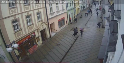 Preview webcam image Jindřichův Hradec - Masaryk Square