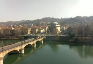 Preview webcam image Turin - Ponte Vittorio Emanuele - Gran Madre di Dio