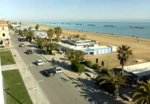Preview webcam image the beach at Porto San Giorgio - Adriatic Sea
