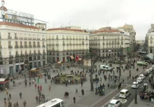 Preview webcam image Puerta del Sol - Tío Pepe