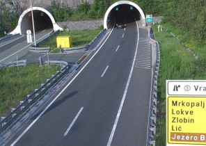 Preview webcam image Tunnel Vrata