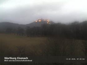 Preview webcam image Eisenach, Wartburg