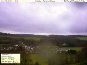Preview webcam image Heinzenberg/Taunus