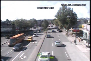 Preview webcam image Vancouver - Granville Street & 70th - South