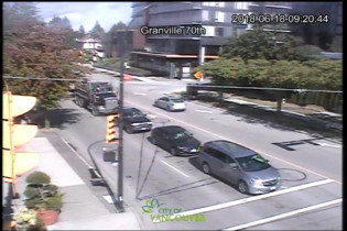 Preview webcam image Vancouver - Granville Street & 70th - West