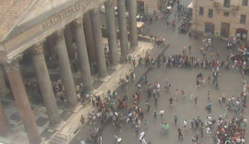 Preview webcam image Rome - Square Pantheon