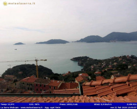 Preview webcam image Serra - Golfo dei Poeti