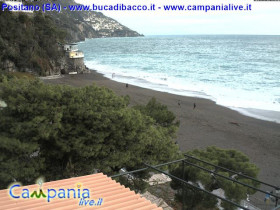 Preview webcam image Beach of Positano