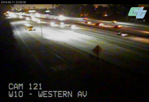 Preview webcam image Los Angeles - I-10 West At Western Ave