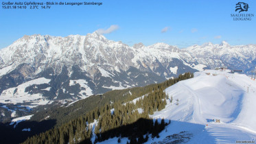 Preview webcam image Leogang - Panorama Asitz