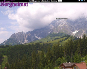 Preview webcam image Mühlbach am Hochkönig - Hotel Bergheimat