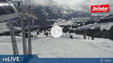 Preview webcam image Brixen im Thale - Jochbahn Bergstation