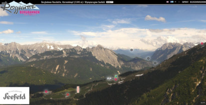 Preview webcam image Seefeld in Tirol - Härmelekopf
