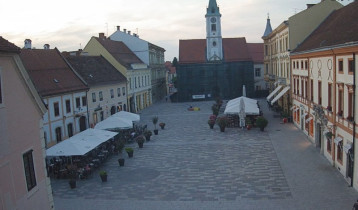 Preview webcam image Varaždin - King Tomislav Square 2