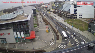 Preview webcam image Pardubice - Masaryk Square