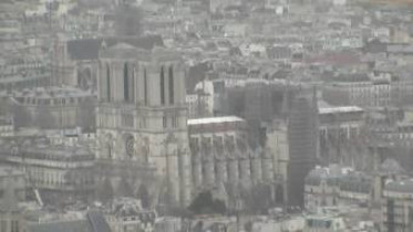 Preview webcam image Paris - Cathédrale Notre-Dame de Paris