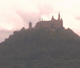Preview webcam image Hechingen - Hohenzollern castle