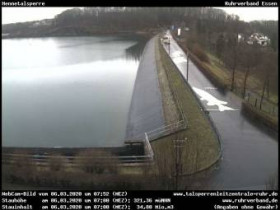 Preview webcam image Meschede - Hennetalsperre