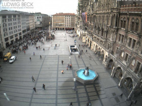 Preview webcam image Munich - Marienplatz